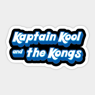 Kaptain Kool and the Kongs #1 Sticker